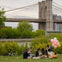 Scenic park shot on Brooklyn, Bronx, Queens Bus Tour