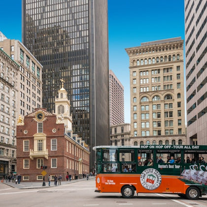 Hop-on Hop-off Boston Old Town Trolley