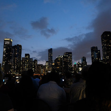 Lake Michigan & Chicago River: 1.5-Hr Night Sightseeing Cruise