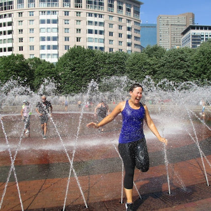 Cooling off!