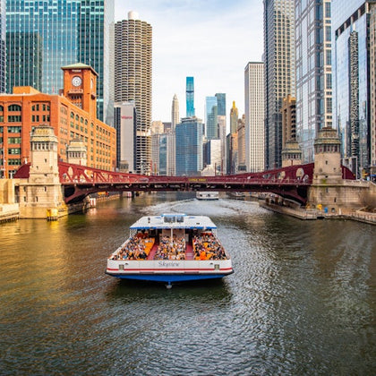 Chicago: 75 Minute Architecture River Cruise From Michigan Avenue