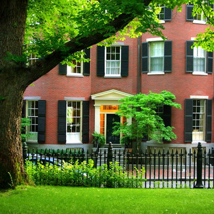 Walk through the center of Beacon Hill, filled with 19th-century houses of the elite "Boston Brahmins"