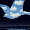 René Magritte The kiss (Le baiser) 1951, The Museum of Fine Arts, Houston © Copyright Agency, Sydney 2024