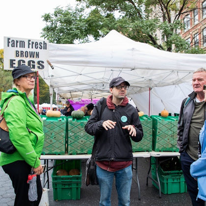 Learn about the Greenmarket- one of the longest running farmers markets in the country!