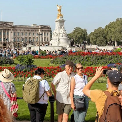 At Buckingham Palace