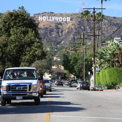 Cruising through Hollywood