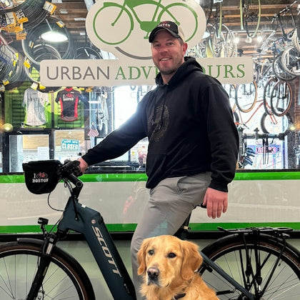 Dog and Bike are Happy!