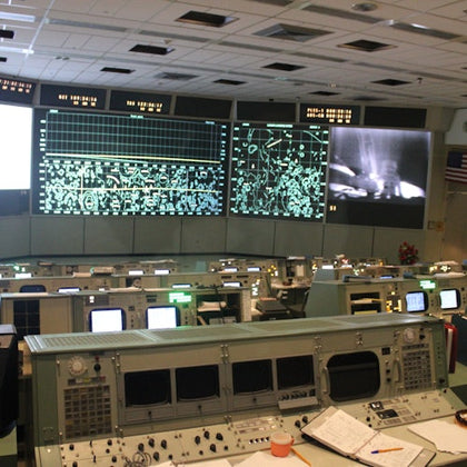 A look at NASA's Mission Control Command Center