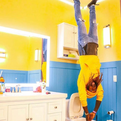 The Upside Down House at World of Illusions
