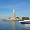 An iconic photo capturing the timeless grandeur of the Statue of Liberty.