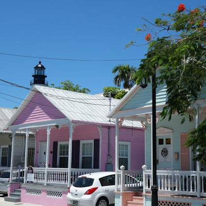 Colorful Houses in Key West
