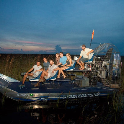 Everglades: Gator Nights 60-Minute Airboat Adventure