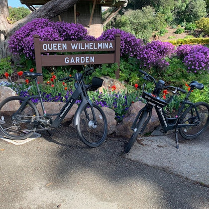 Two eBikes in Golden Gate Park
