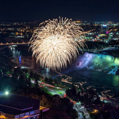 Niagara Falls - Fireworks Display (Summer + Select Days Through the Year)