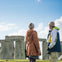 Visitors at Stonehenge