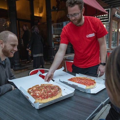 Sharing Pizza