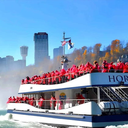 Niagara Falls: Tour from Toronto + Boat Cruise  + Journey Behind the Falls