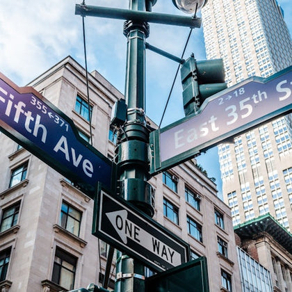 Signs in New York