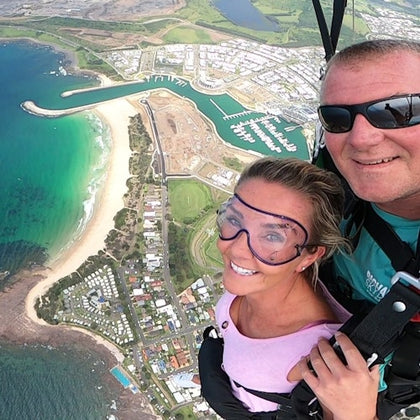 Sky-diving-Shellharbour-Sydney