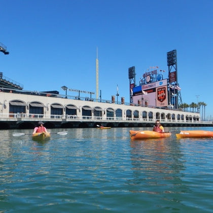 Kayak to McCovey Cove, Giants' Ball Park