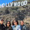 All Smiles at the Hollywood Sign!