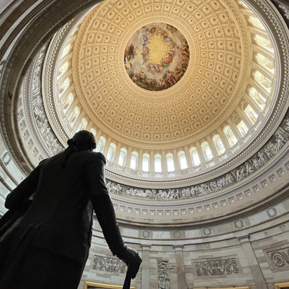 Inside the Capitol Rotunda