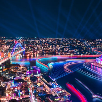 Oz Jet Boating: 30 Minute Vivid Sightseeing Cruise