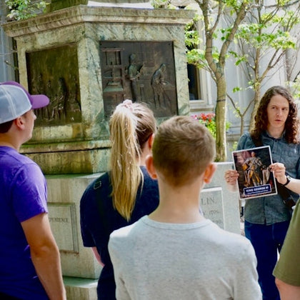Our team of professional guides bring history to life as a chronological narrative, with visuals