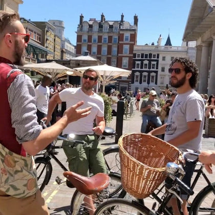 Learn about London's history and culture as you ride.