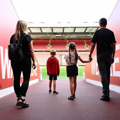 Family tunnel photo