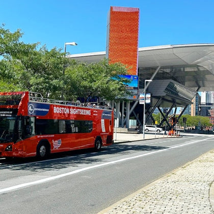 Boston Sightseeing Double Decker Bus