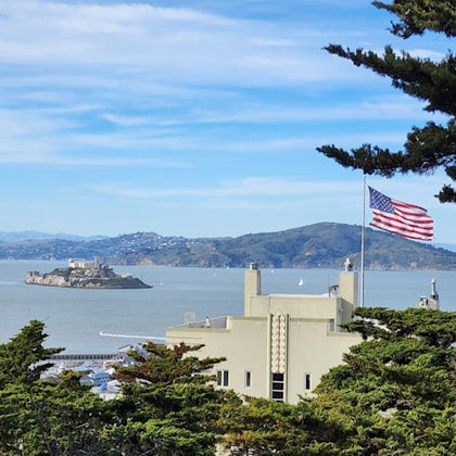 View to the Alcatraz