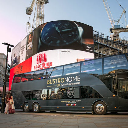 London: 4-Course Lunch on a Panaromic Bus Tour by Bustronome