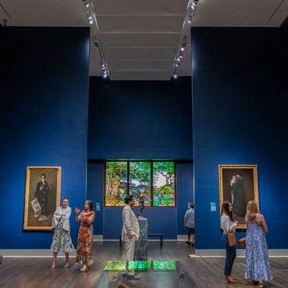 Tour the American Art Galleries in the Street Level of the Beck Building