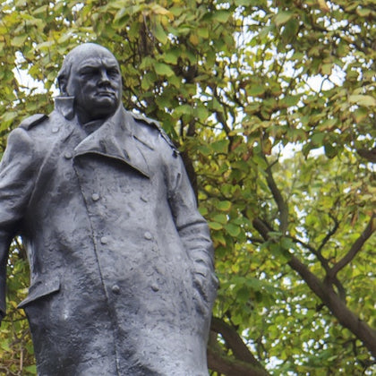 Churchill statue