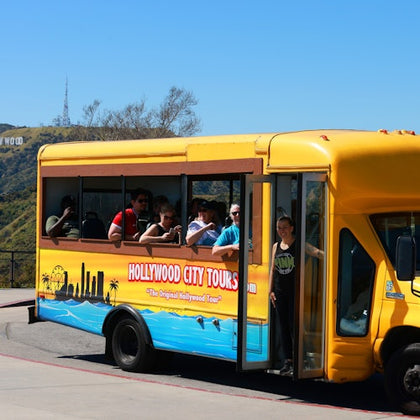 Los Angeles: Guided Open-Air Bus Tour