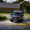 The supplier's tour vehicle in the Cotswolds
