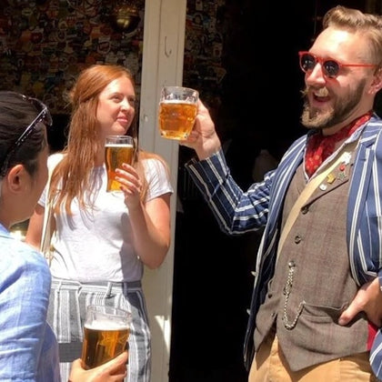 Enjoy refreshment at a cosy historic pub in Covent Garden.