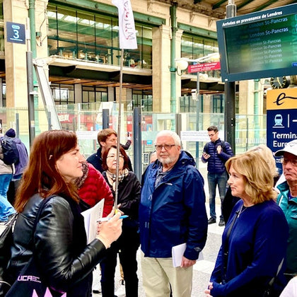 Completely guided tour