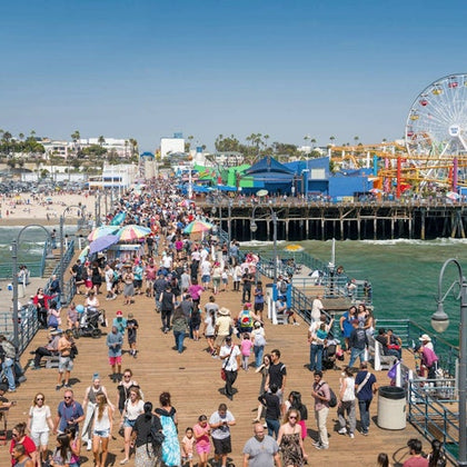 Los Angeles: Guided Open-Air Bus Tour