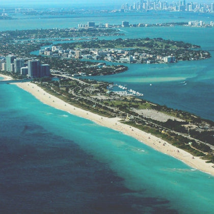 Aerial photo of South Beach