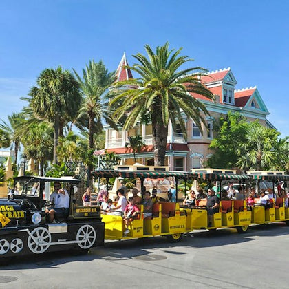 Enjoy seeing Key West on the famous Conch Train