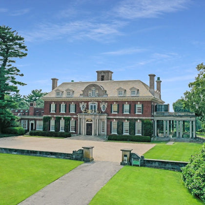 A view of the North facade of Westbury House