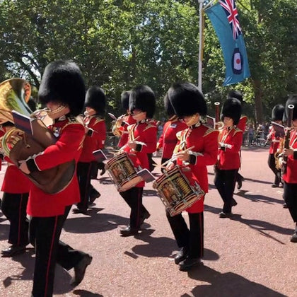 Catch the Changing of the Guard at Buckingham Palace.