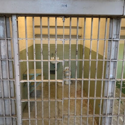 Jail cell at Alcatraz