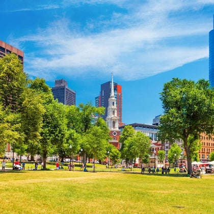 The Black Heritage Trail starts at Boston Common (1634), in the center of our contemporary city.