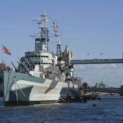 HMS Belfast and Tower Bridge
