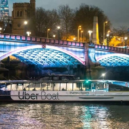 Illuminated Lambeth Bridge