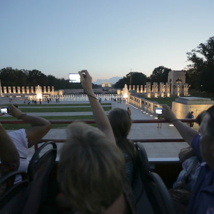 Big Bus Washington D.C.: Sunset Bus Tour, Guided Walking Tour + Audio Guide