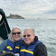 Photo opportunity of Alcatraz, the Bay Bridge and San Francisco
